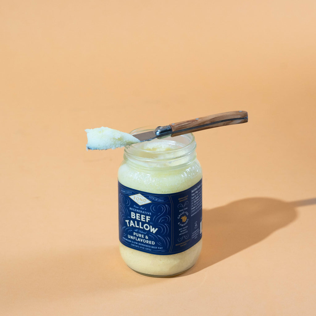 Pure & Unflavored Regenerative Beef Tallow