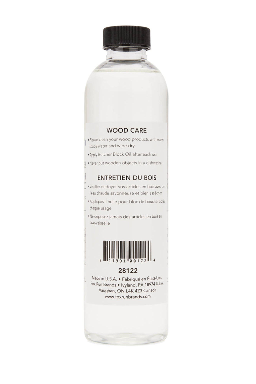 Fox Run Brands - Ironwood Gourmet Butcher Block Oil, 8-Ounce