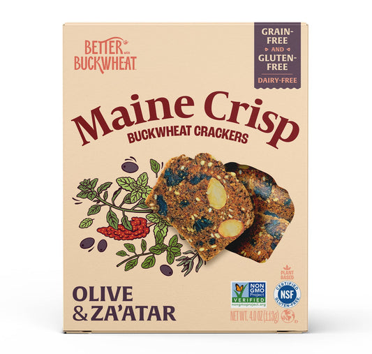 Maine Crisp | Gluten-Free Crackers