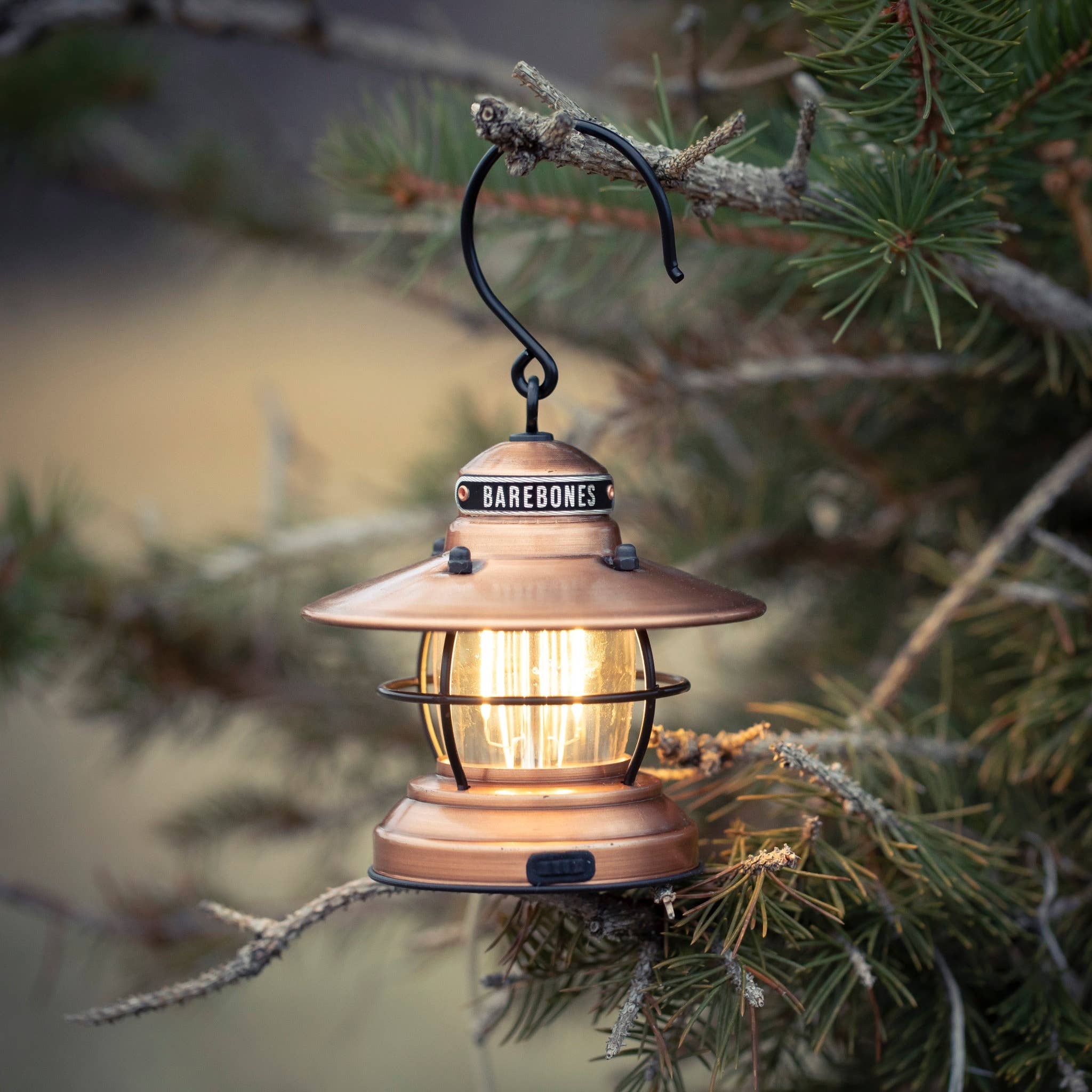 Barebones - Mini Edison Lantern: Copper