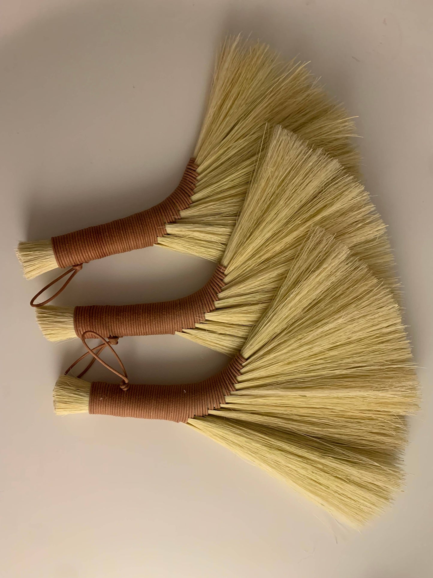 Small Turkey Wing Broom | Handmade | Tampico | Minimal