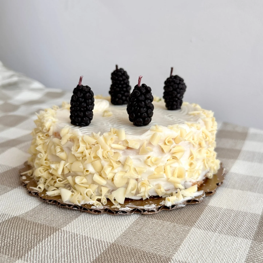 Beeswax Blackberry Birthday Candles: 5