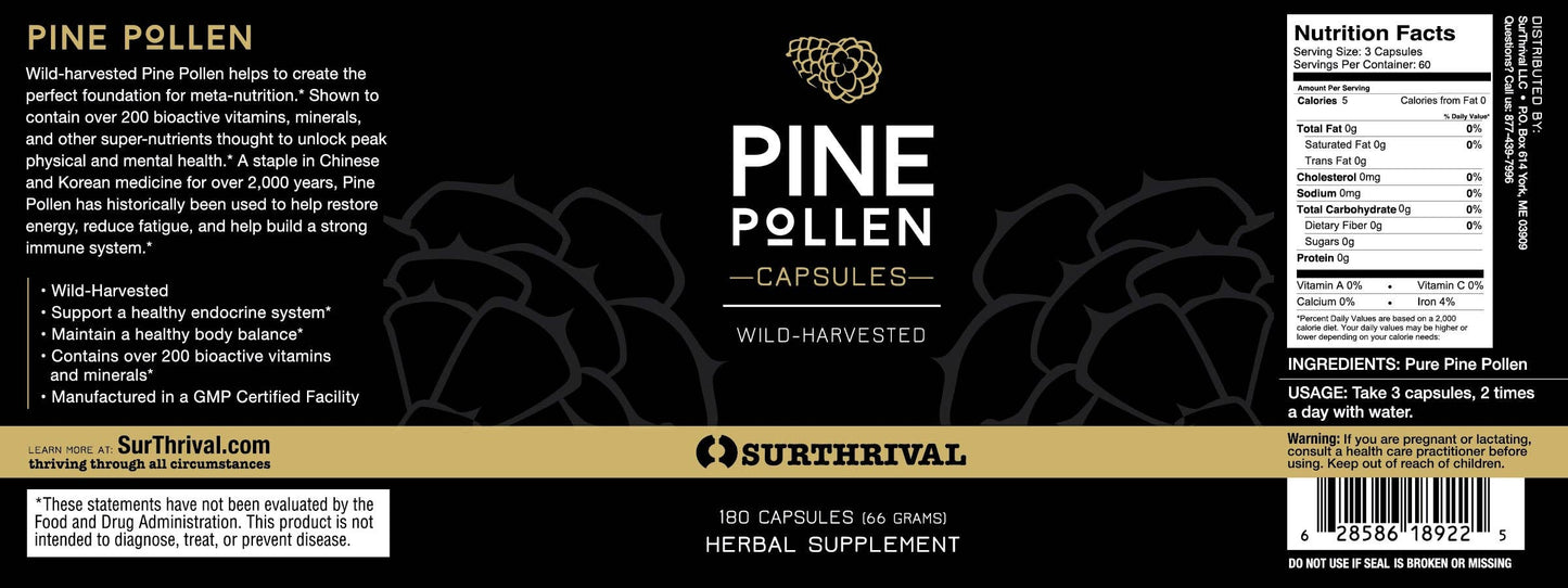 Pine Pollen Powder