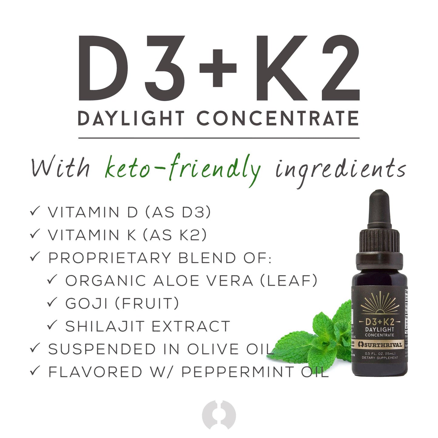 D3+K2 Daylight Concentrate