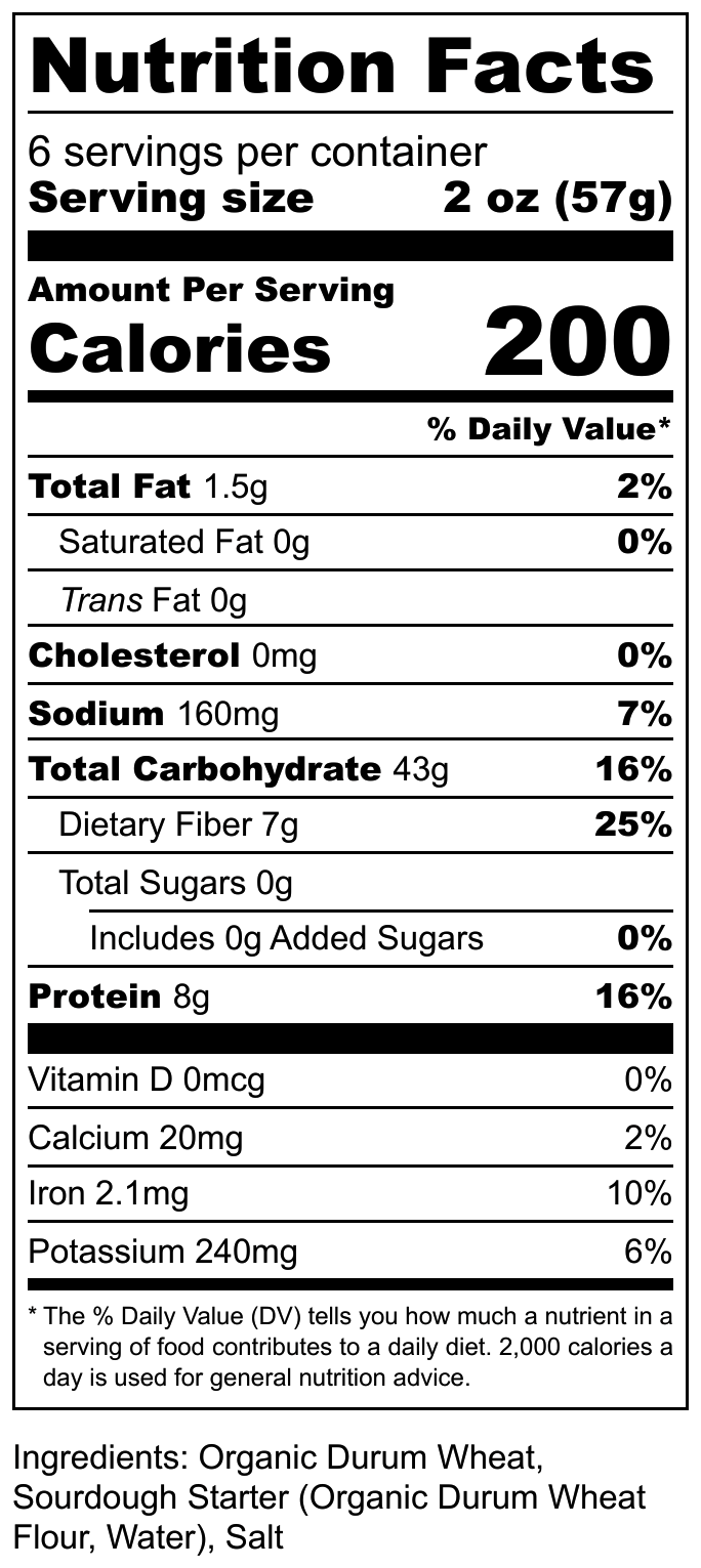 Fusilli Sourdough Pasta