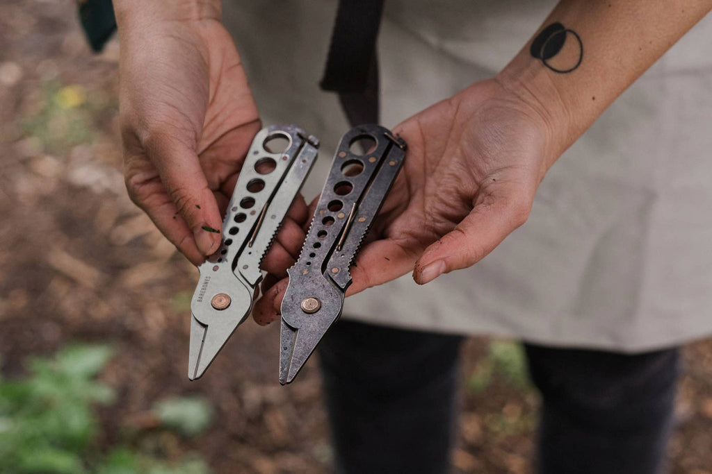Barebones - Herb Harvest + Strip Tool: Tumbled Black