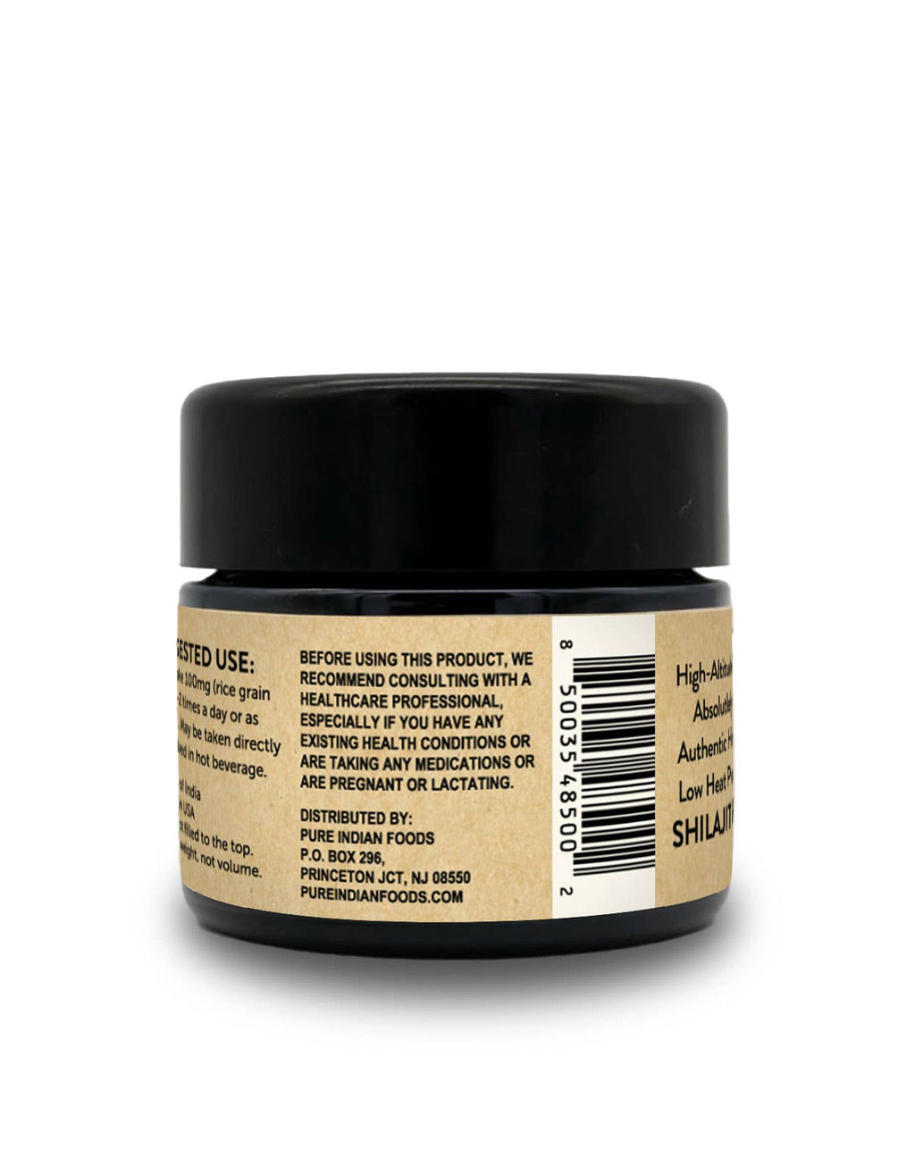 Pure Indian Foods - Best Shilajit Ever - 100% Pure Himalayan Shilajit Resin: 15g