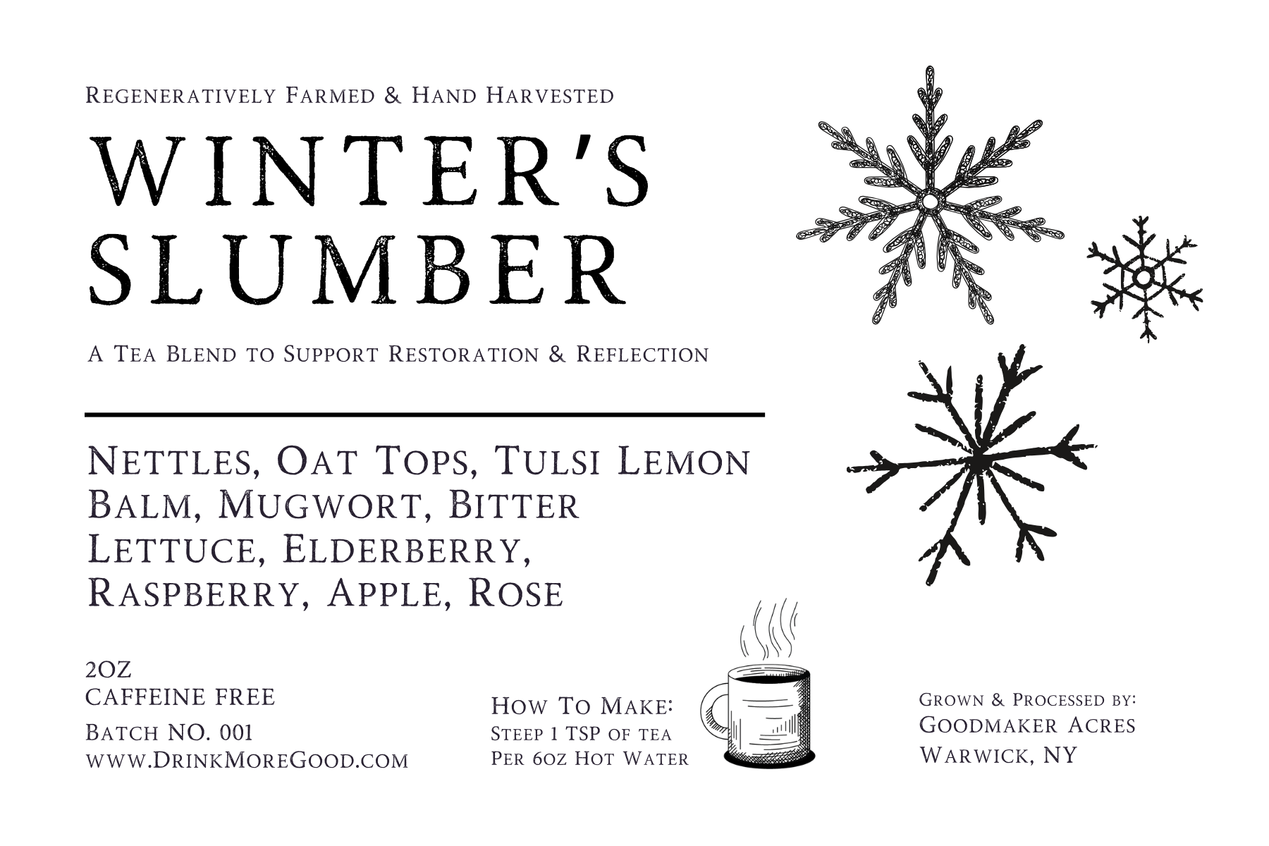 Winter's Slumber Tea