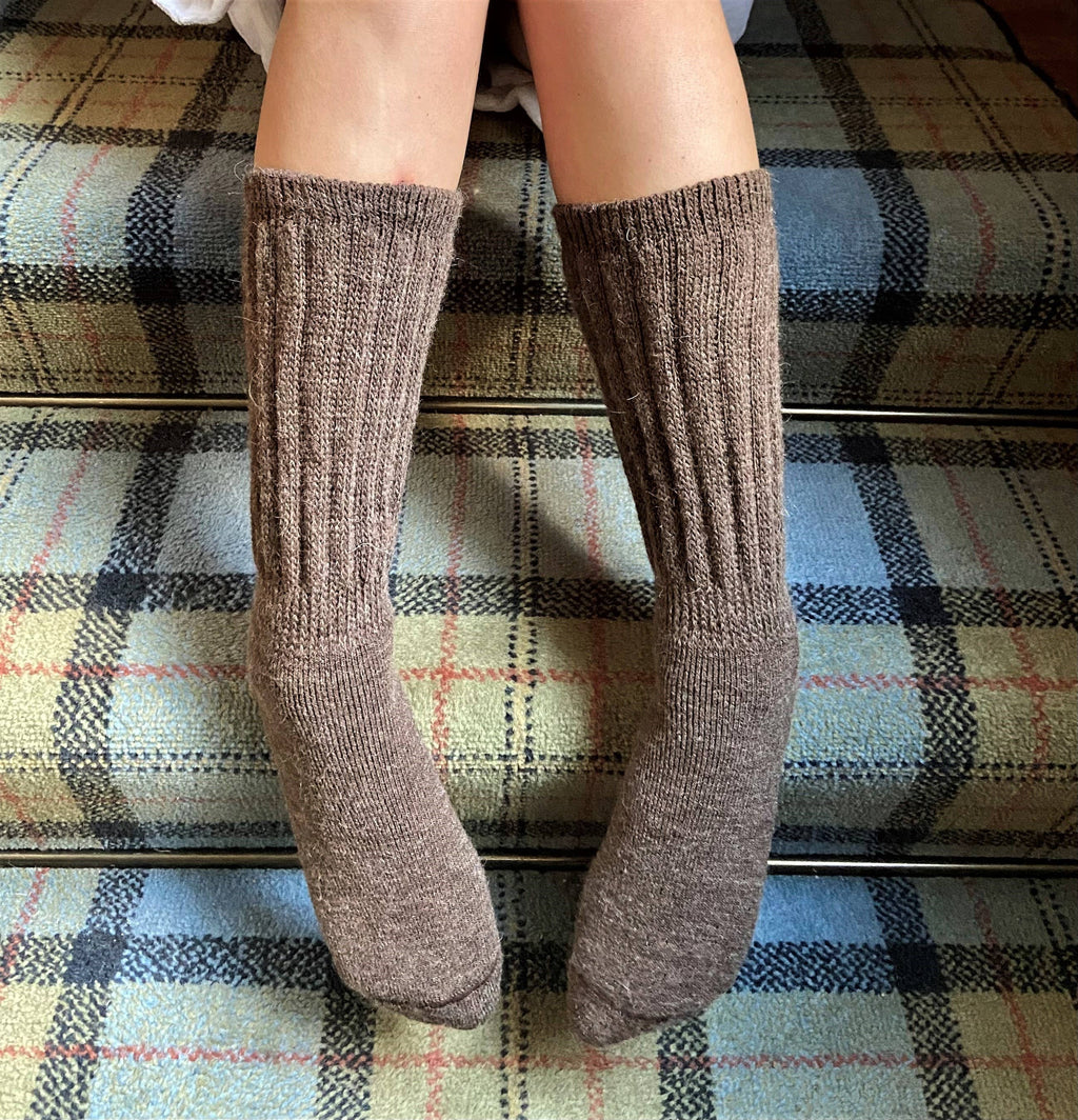 Cozy Alpaca Socks