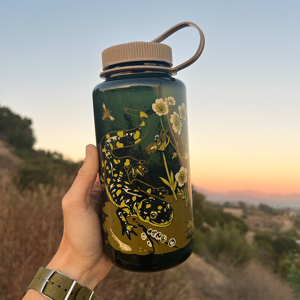 Mustard Beetle - 32oz Nalgene: Vernal