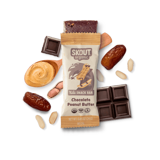 Chocolate Peanut Butter Kids Snack Bar