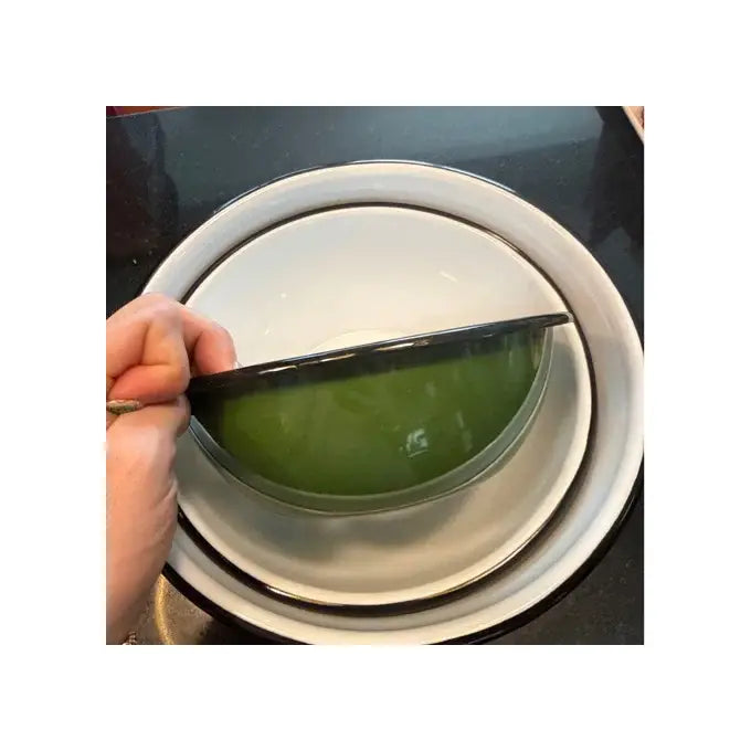 STP - Green Grass Enamel Bowl Set of 3