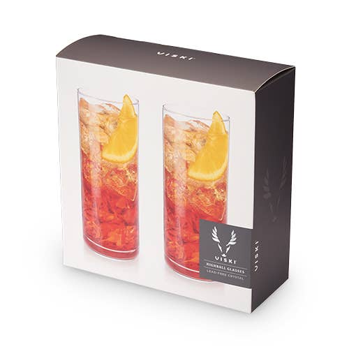 Crystal Highball Glasses (Set of 2)