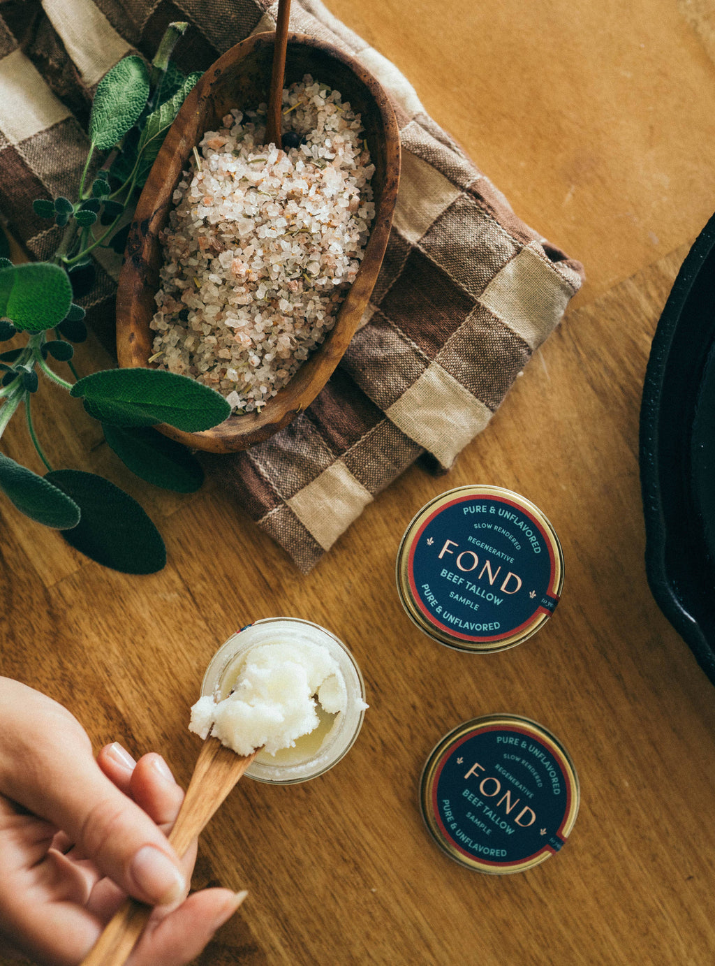 Pure & Unflavored Regenerative Beef Tallow