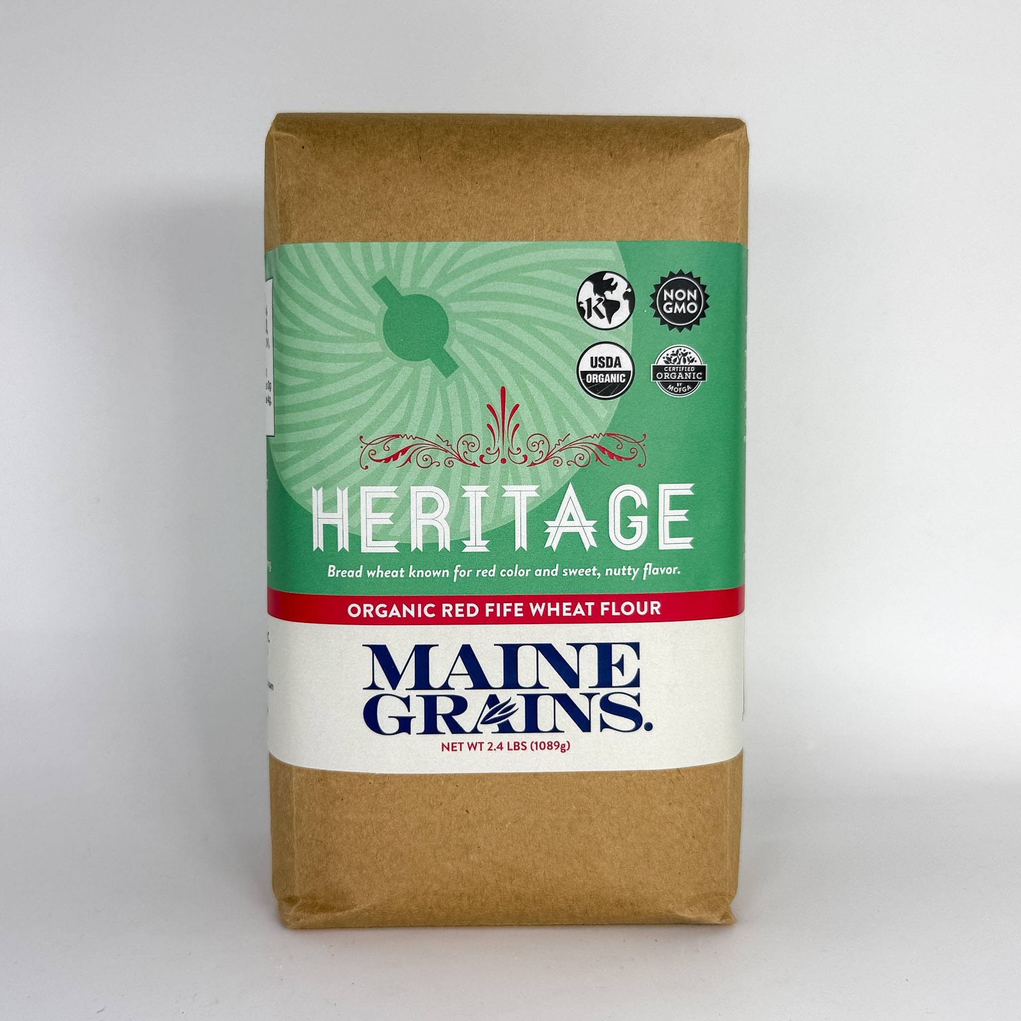 Organic Heritage Red Fife Wheat Flour / 6x2.4#